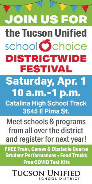 School Choice Districtwide Festival. Games and Obstacle Course.  Student Performances. Food Trucks. Free COVID Test Kits.